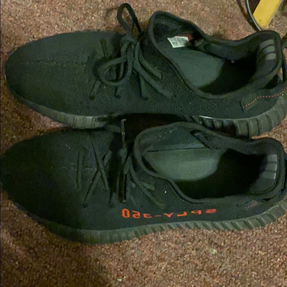 All black yeezy 350 official